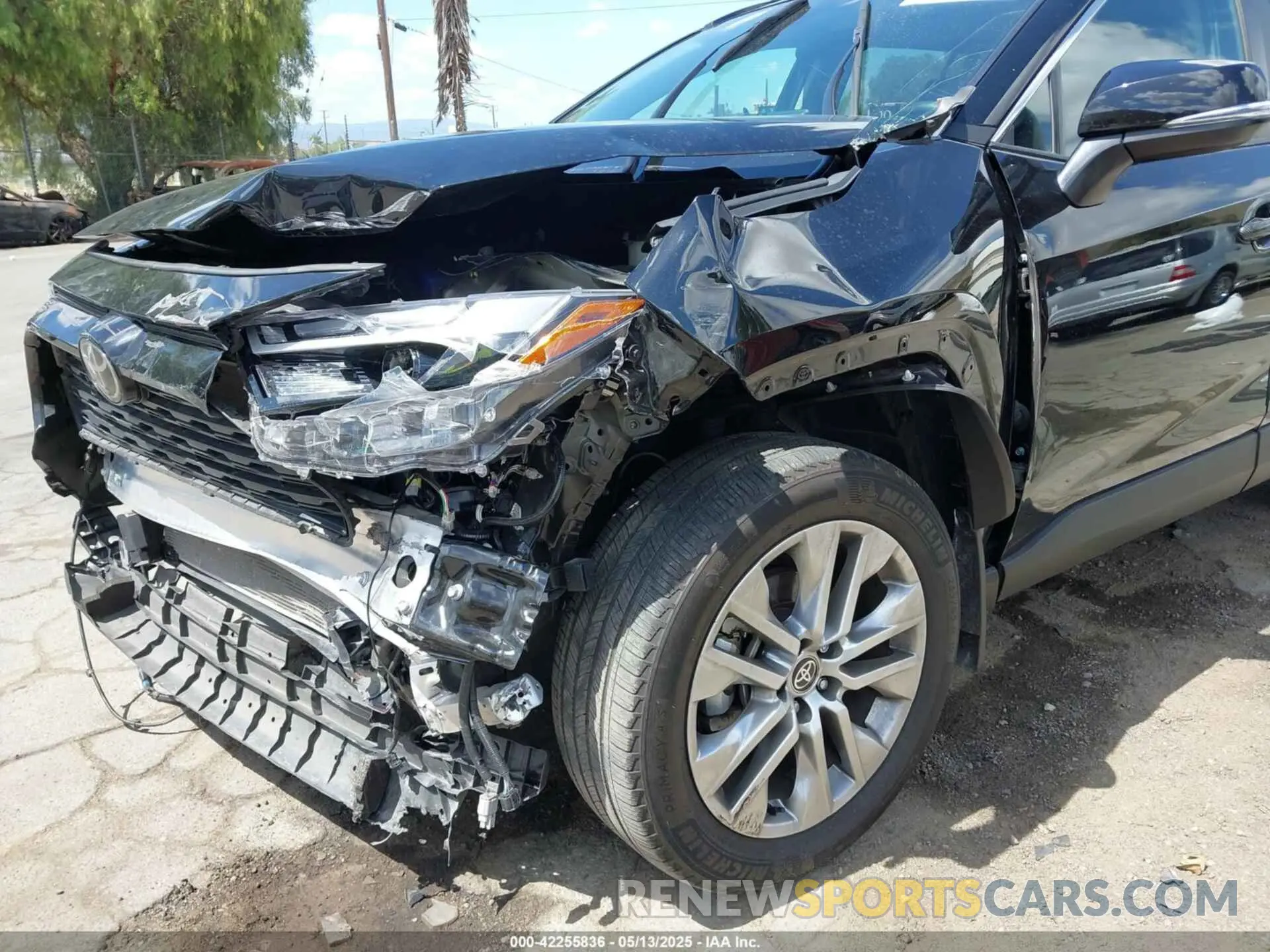 6 fotografías del automóvil dañado 2T3A1RFV2RC426338 TOYOTA RAV4 2024