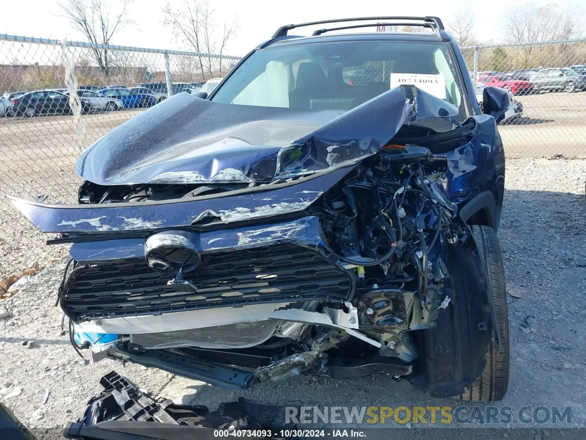13 fotografías del automóvil dañado 2T3A1RFV2RW437547 TOYOTA RAV4 2024