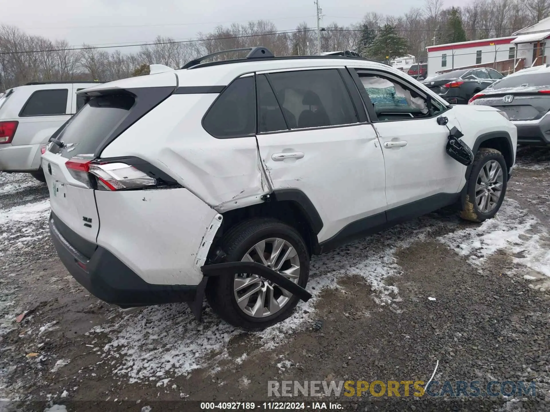 4 fotografías del automóvil dañado 2T3A1RFV2RW484691 TOYOTA RAV4 2024