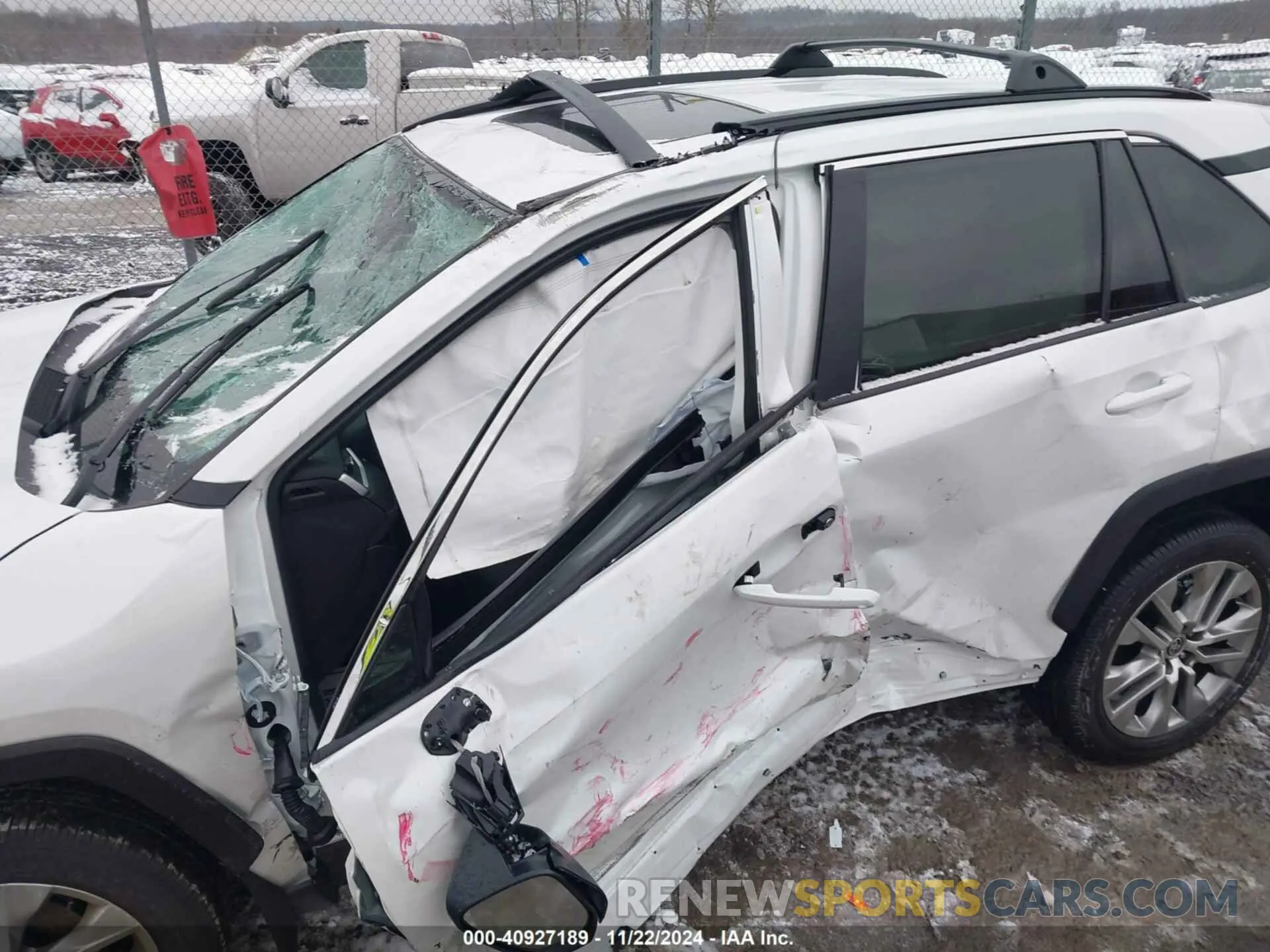 6 fotografías del automóvil dañado 2T3A1RFV2RW484691 TOYOTA RAV4 2024