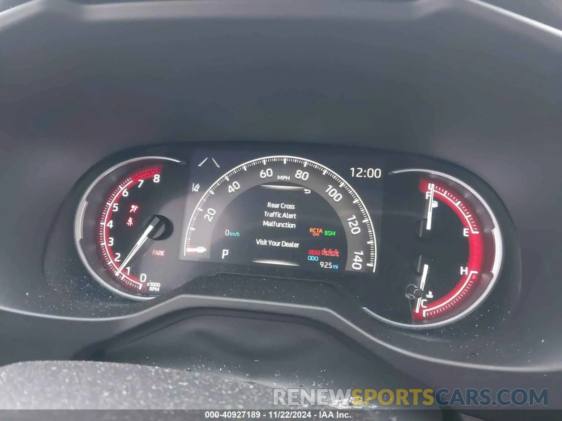 7 fotografías del automóvil dañado 2T3A1RFV2RW484691 TOYOTA RAV4 2024