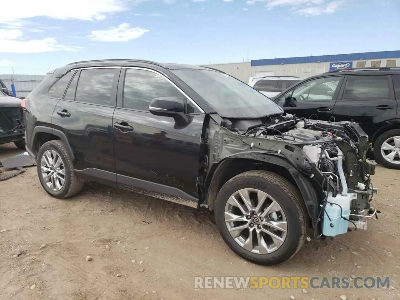 4 fotografías del automóvil dañado 2T3A1RFV3RC441396 TOYOTA RAV4 2024