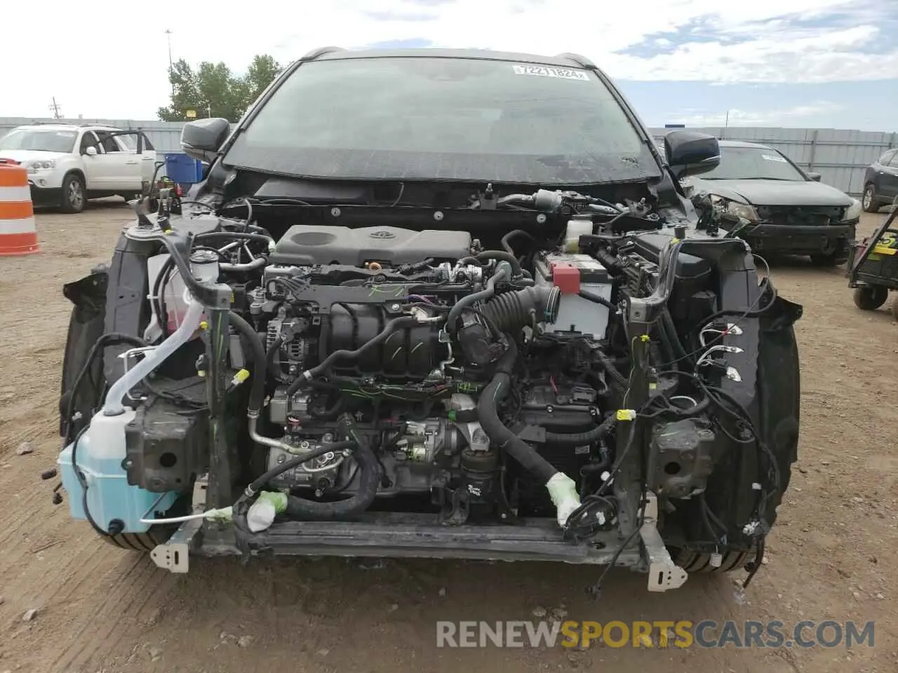 5 fotografías del automóvil dañado 2T3A1RFV3RC441396 TOYOTA RAV4 2024