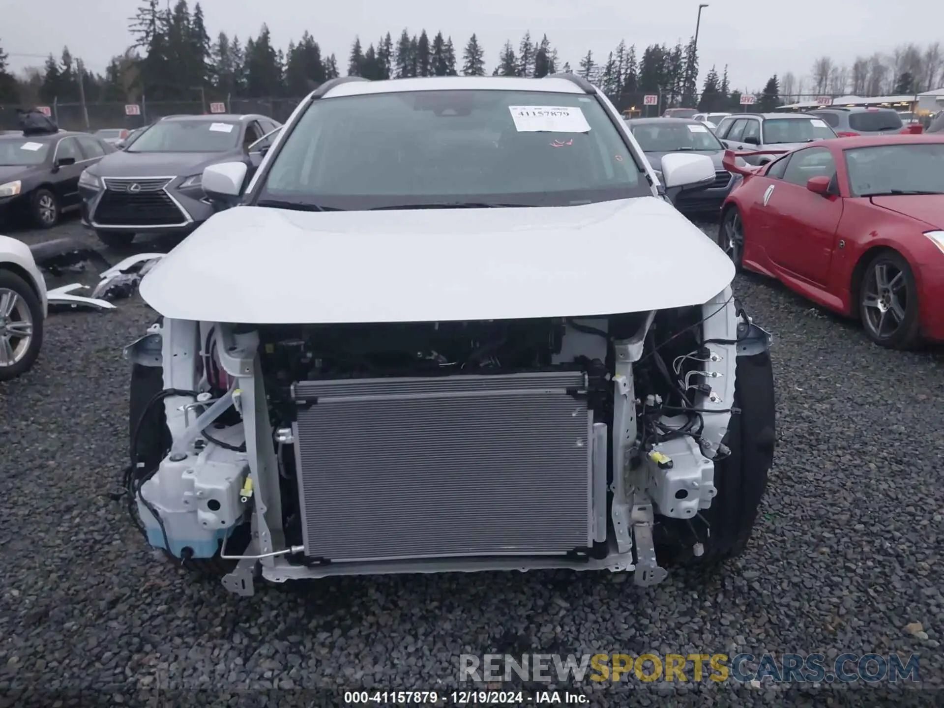 13 fotografías del automóvil dañado 2T3A1RFV3RW485865 TOYOTA RAV4 2024