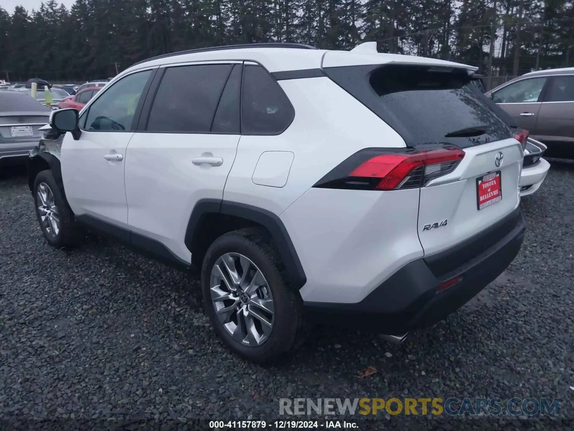 3 fotografías del automóvil dañado 2T3A1RFV3RW485865 TOYOTA RAV4 2024