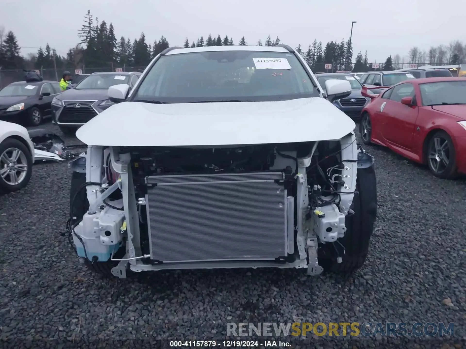 6 fotografías del automóvil dañado 2T3A1RFV3RW485865 TOYOTA RAV4 2024