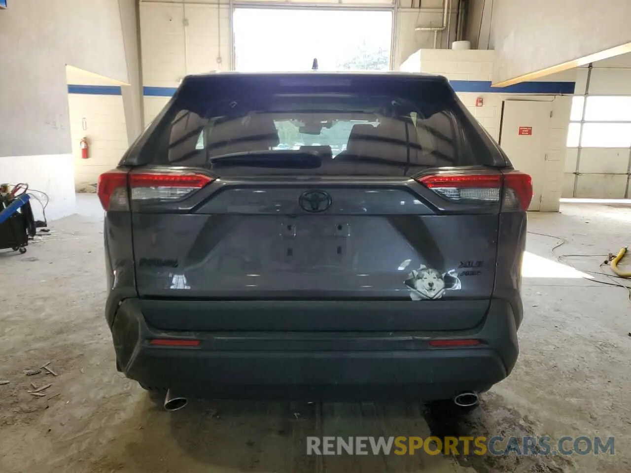 6 fotografías del automóvil dañado 2T3A1RFV5RC417407 TOYOTA RAV4 2024