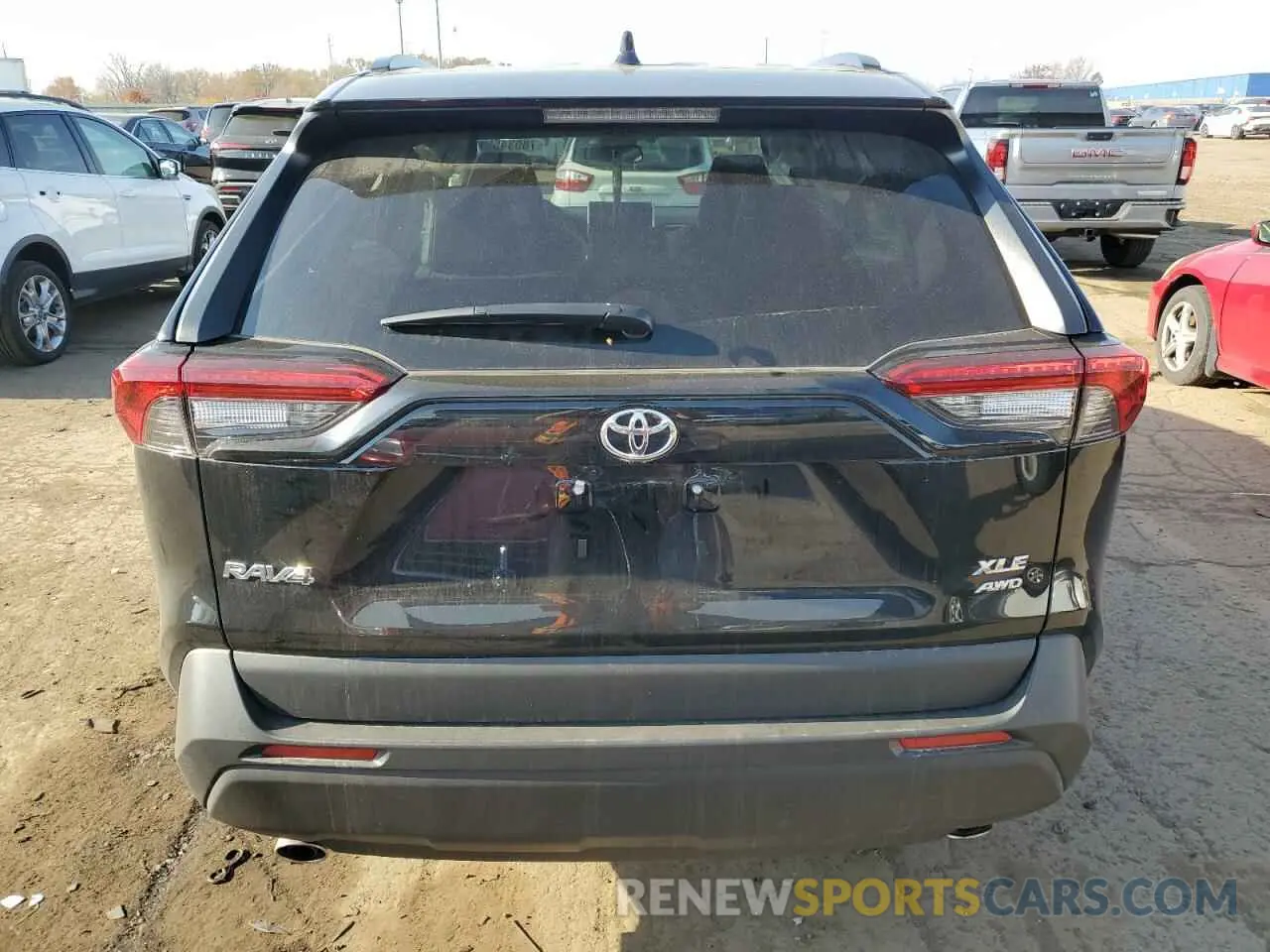 6 fotografías del automóvil dañado 2T3A1RFV5RC451640 TOYOTA RAV4 2024