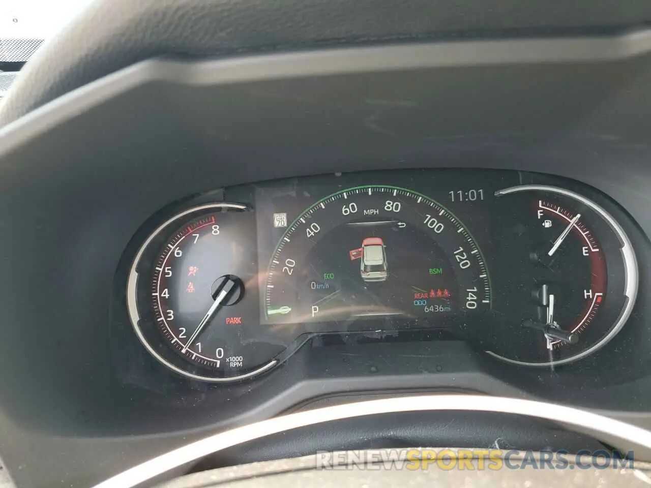 9 fotografías del automóvil dañado 2T3A1RFV5RC451640 TOYOTA RAV4 2024