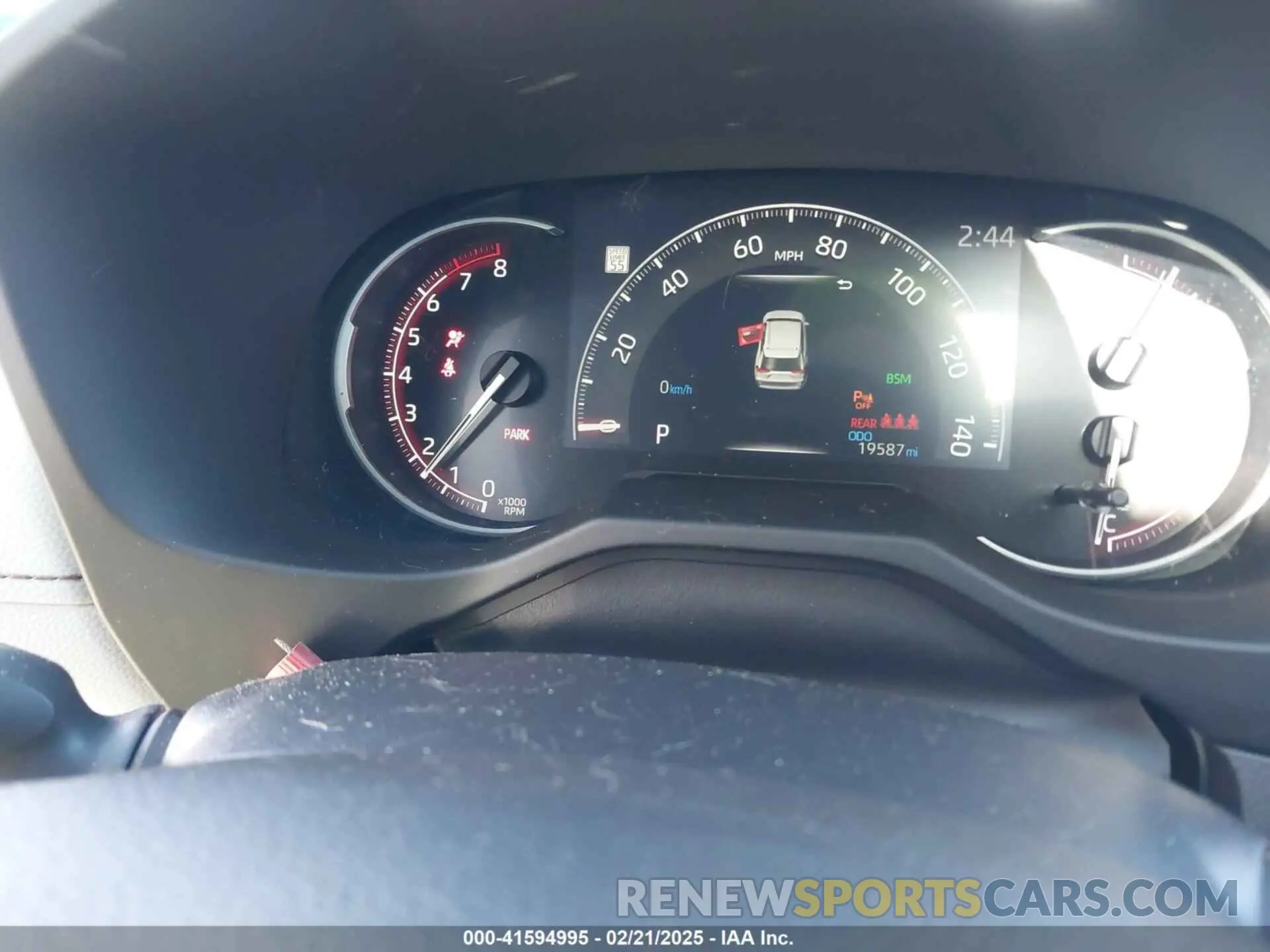 7 fotografías del automóvil dañado 2T3A1RFV5RW430320 TOYOTA RAV4 2024