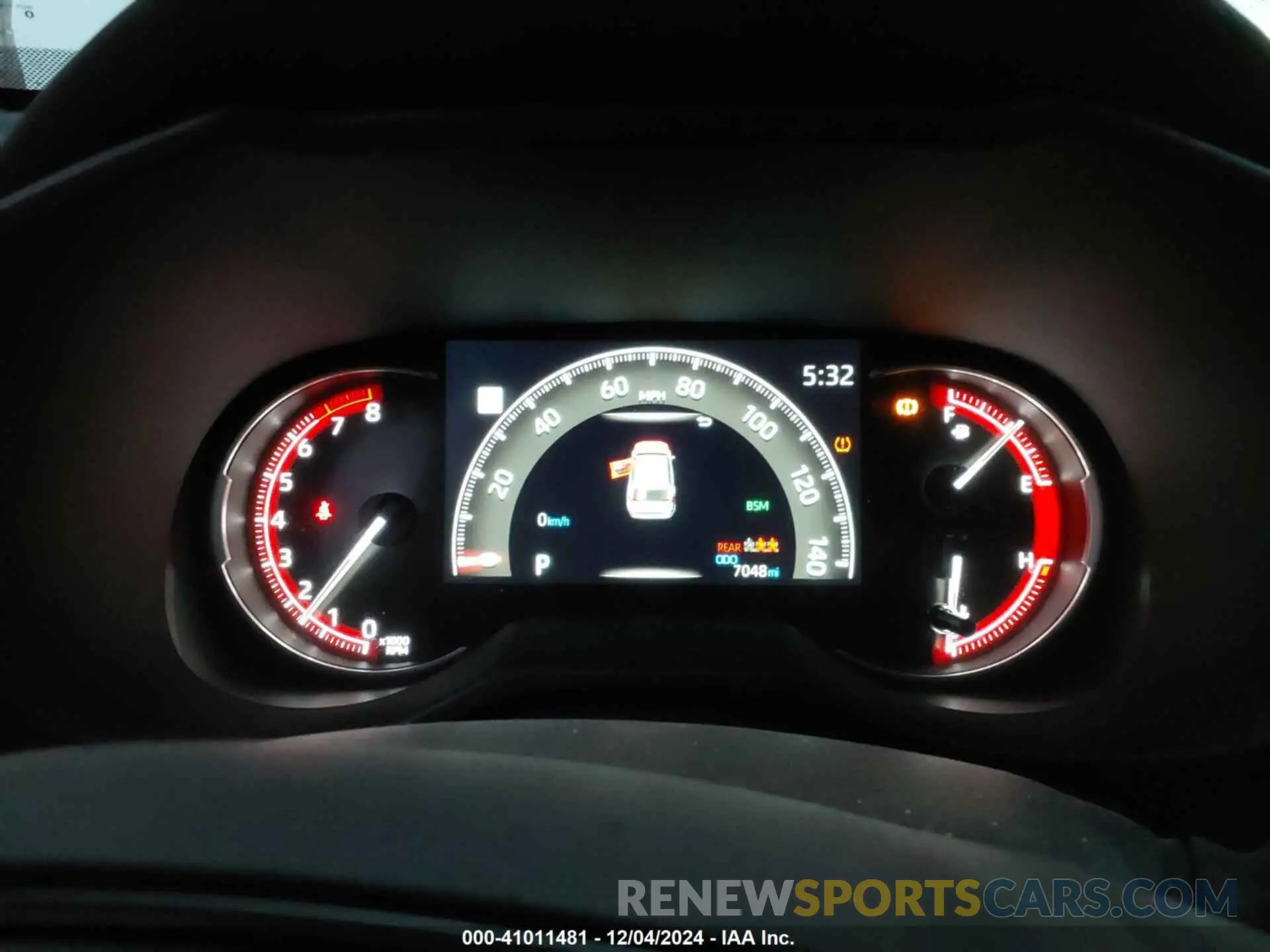7 fotografías del automóvil dañado 2T3A1RFV5RW435145 TOYOTA RAV4 2024