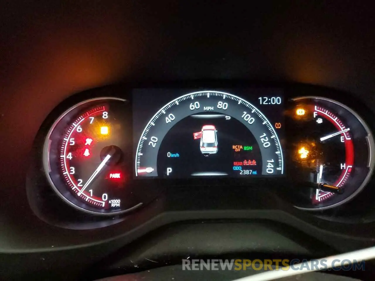 9 fotografías del automóvil dañado 2T3A1RFV6RW448518 TOYOTA RAV4 2024