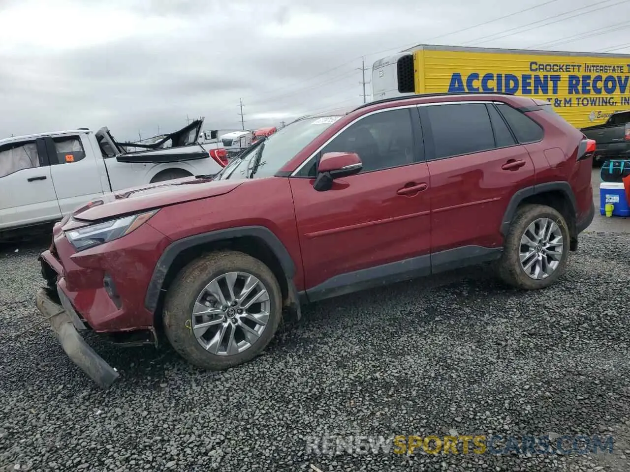 1 fotografías del automóvil dañado 2T3A1RFV7RW453498 TOYOTA RAV4 2024