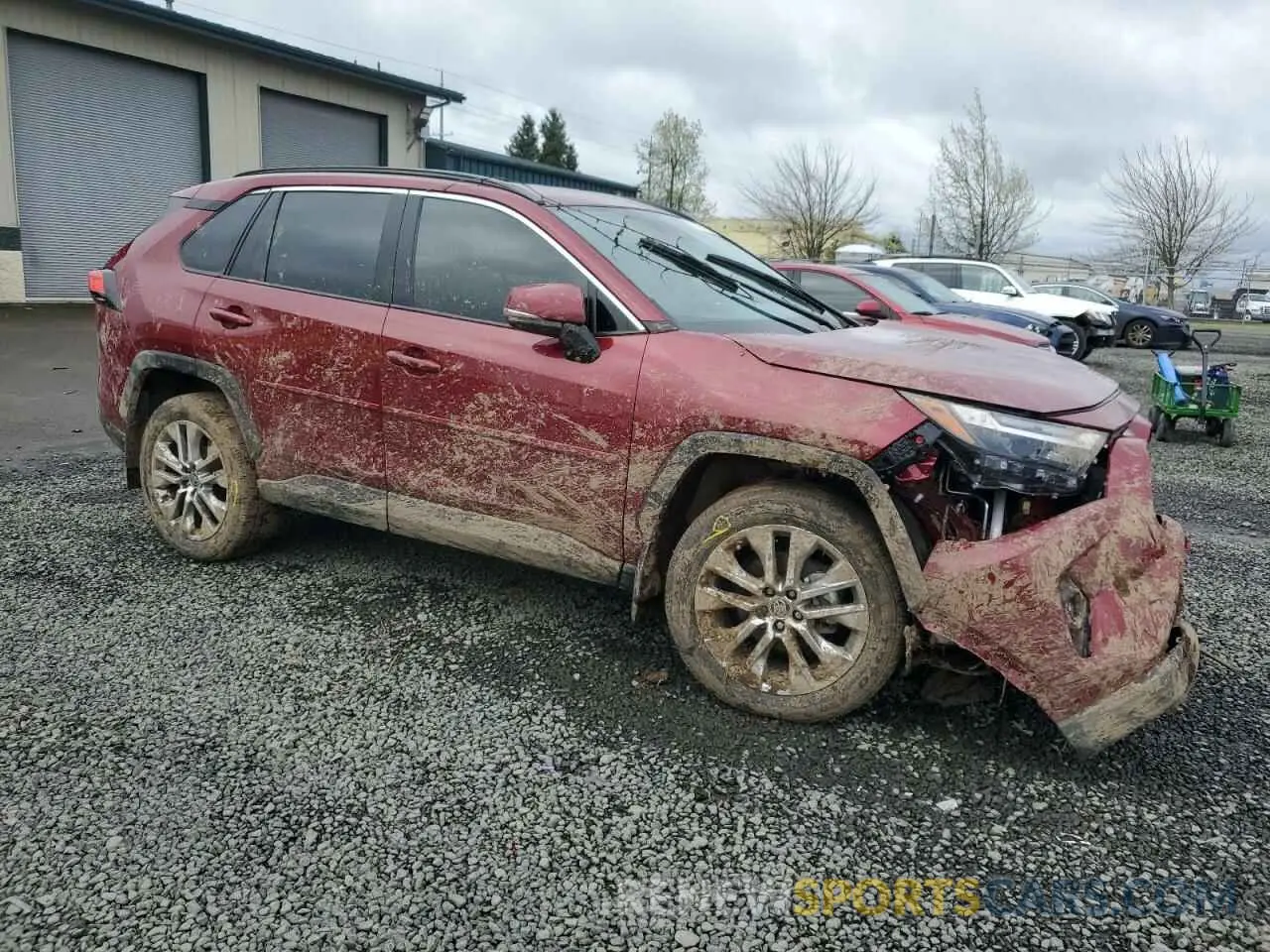 4 fotografías del automóvil dañado 2T3A1RFV7RW453498 TOYOTA RAV4 2024