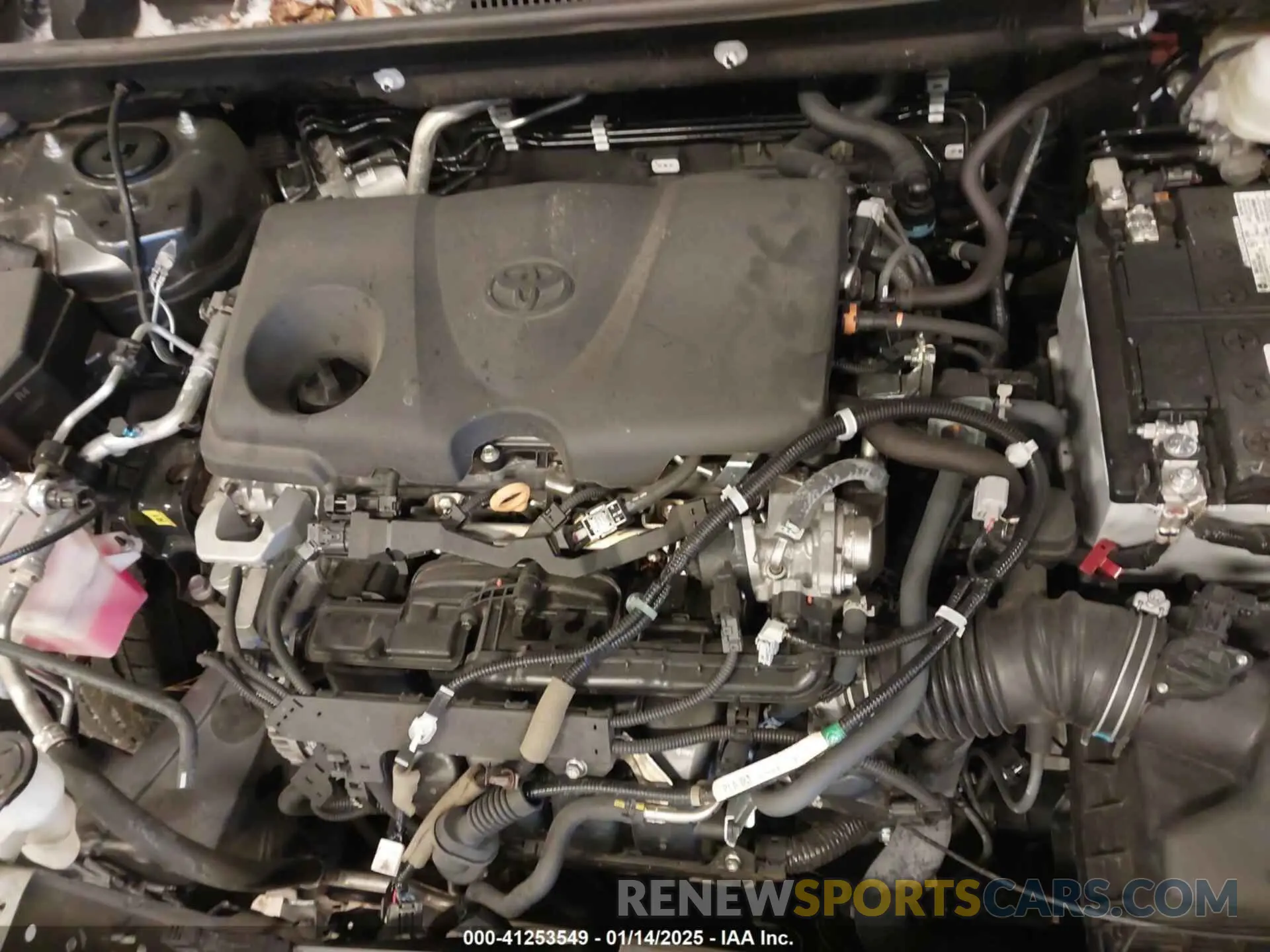 10 fotografías del automóvil dañado 2T3A1RFV8RW435477 TOYOTA RAV4 2024