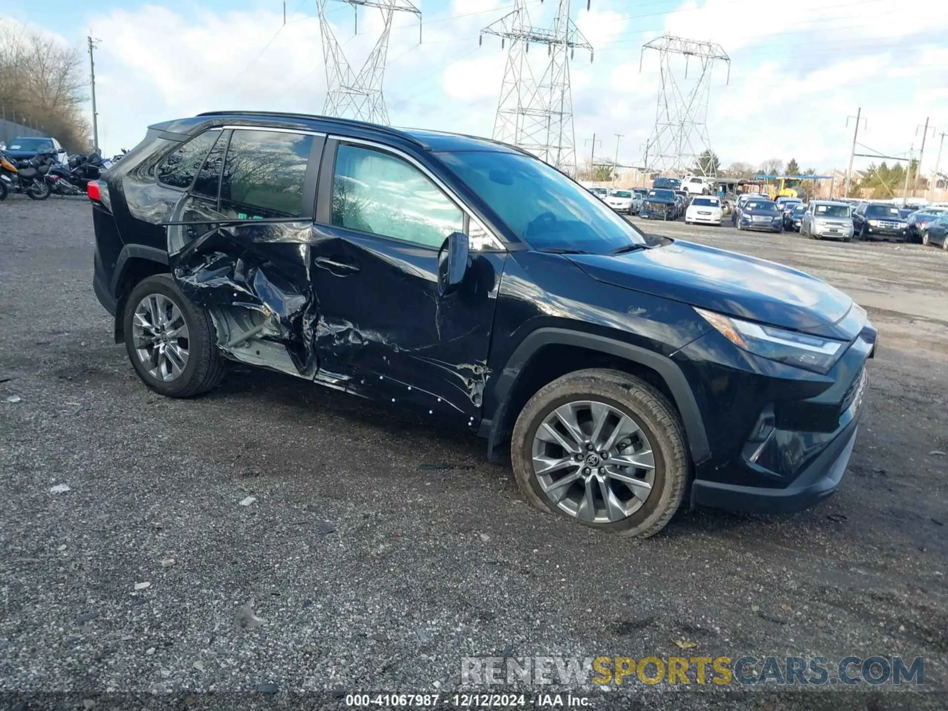 1 fotografías del automóvil dañado 2T3A1RFV9RC398649 TOYOTA RAV4 2024