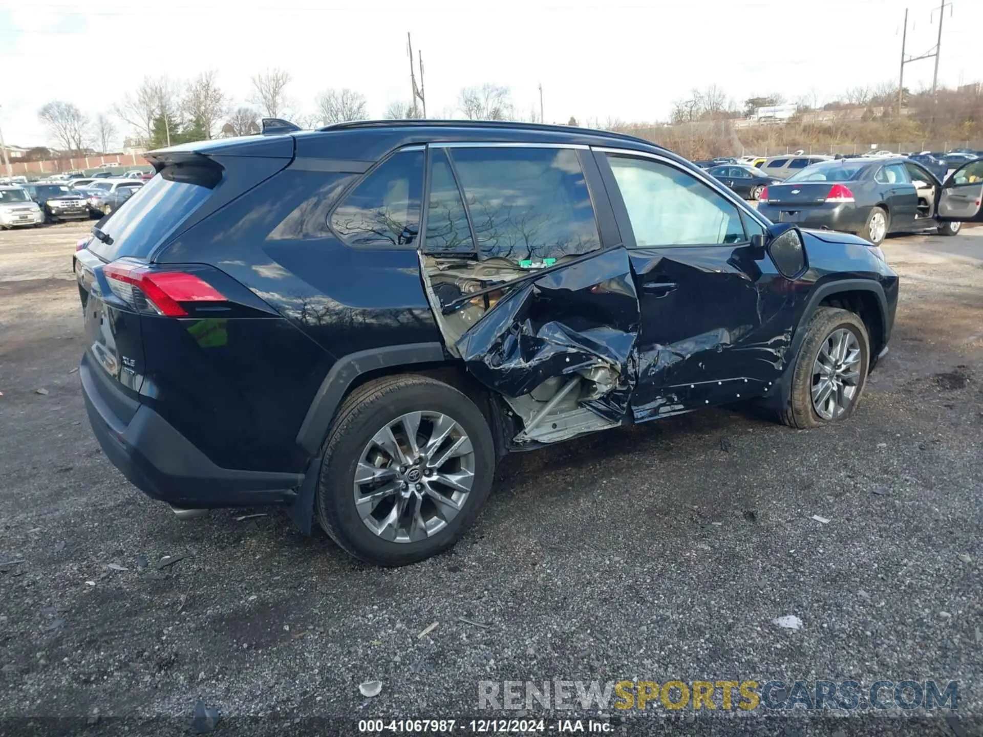 4 fotografías del automóvil dañado 2T3A1RFV9RC398649 TOYOTA RAV4 2024