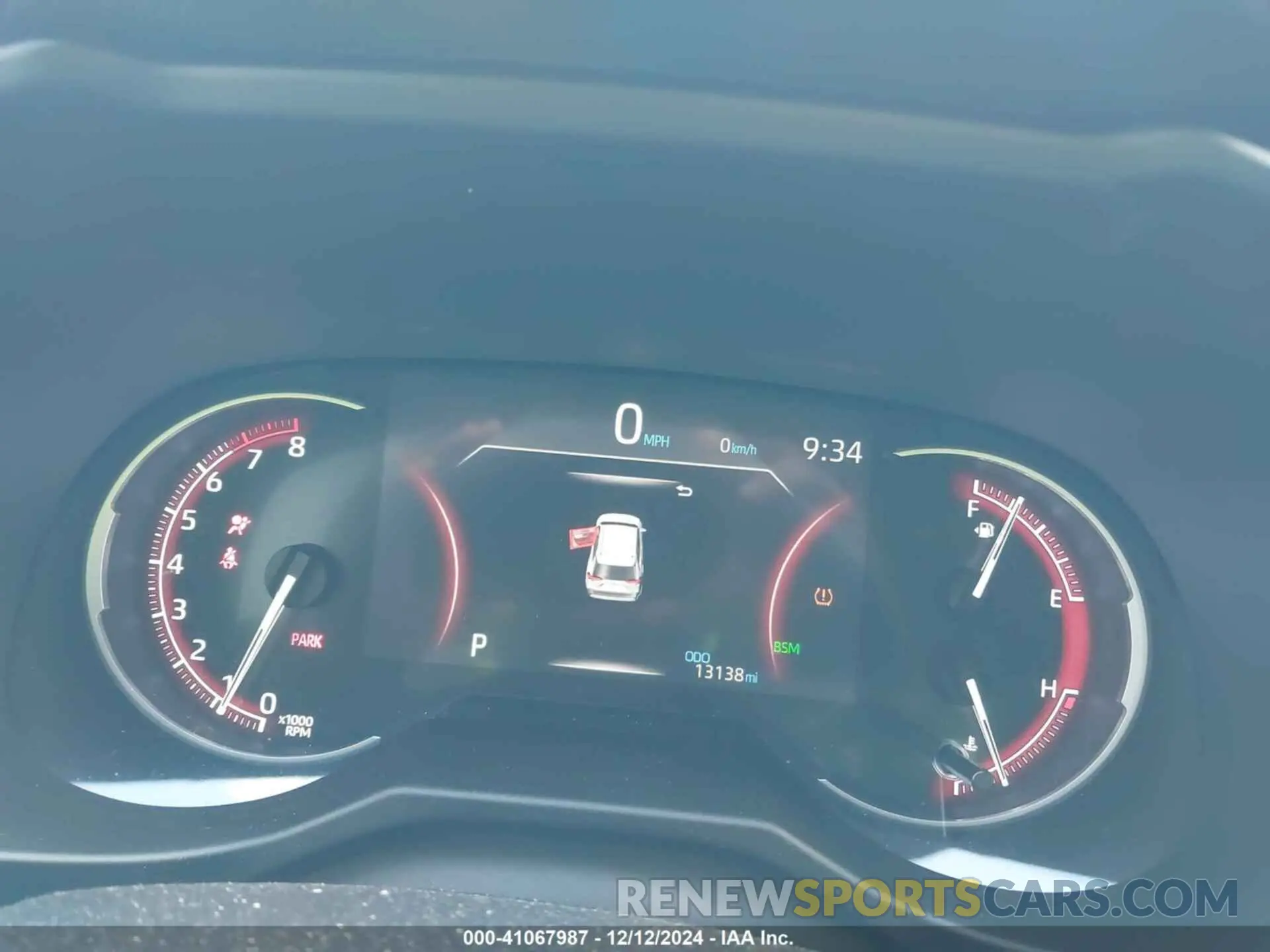 7 fotografías del automóvil dañado 2T3A1RFV9RC398649 TOYOTA RAV4 2024