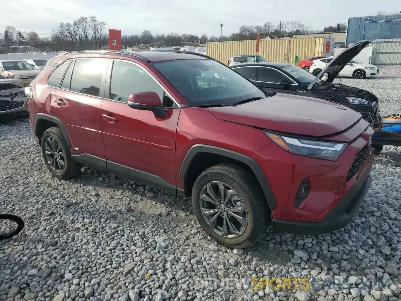 4 fotografías del automóvil dañado 2T3B6RFV7RW081179 TOYOTA RAV4 2024
