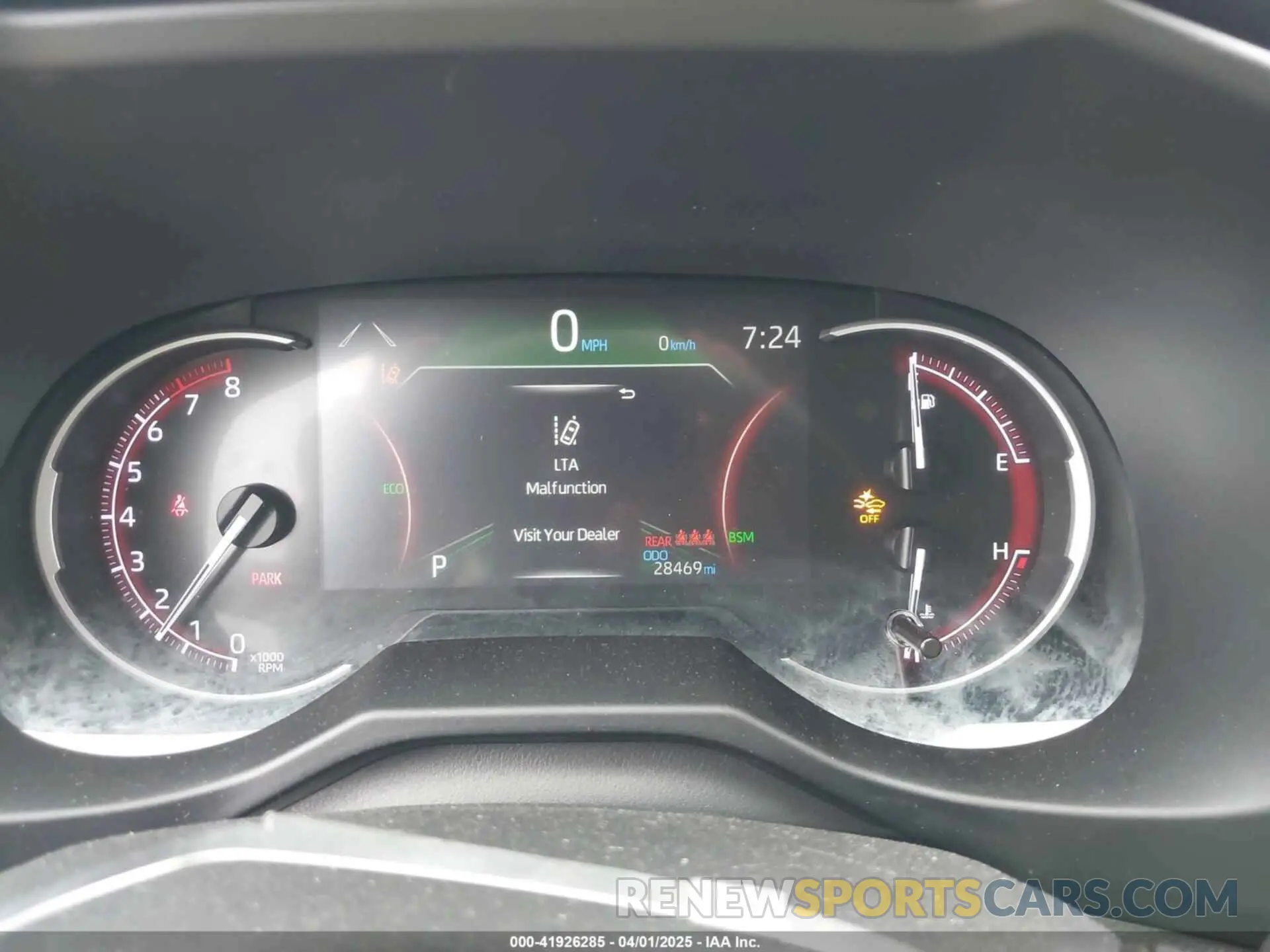 7 fotografías del automóvil dañado 2T3C1RFV0RW301894 TOYOTA RAV4 2024