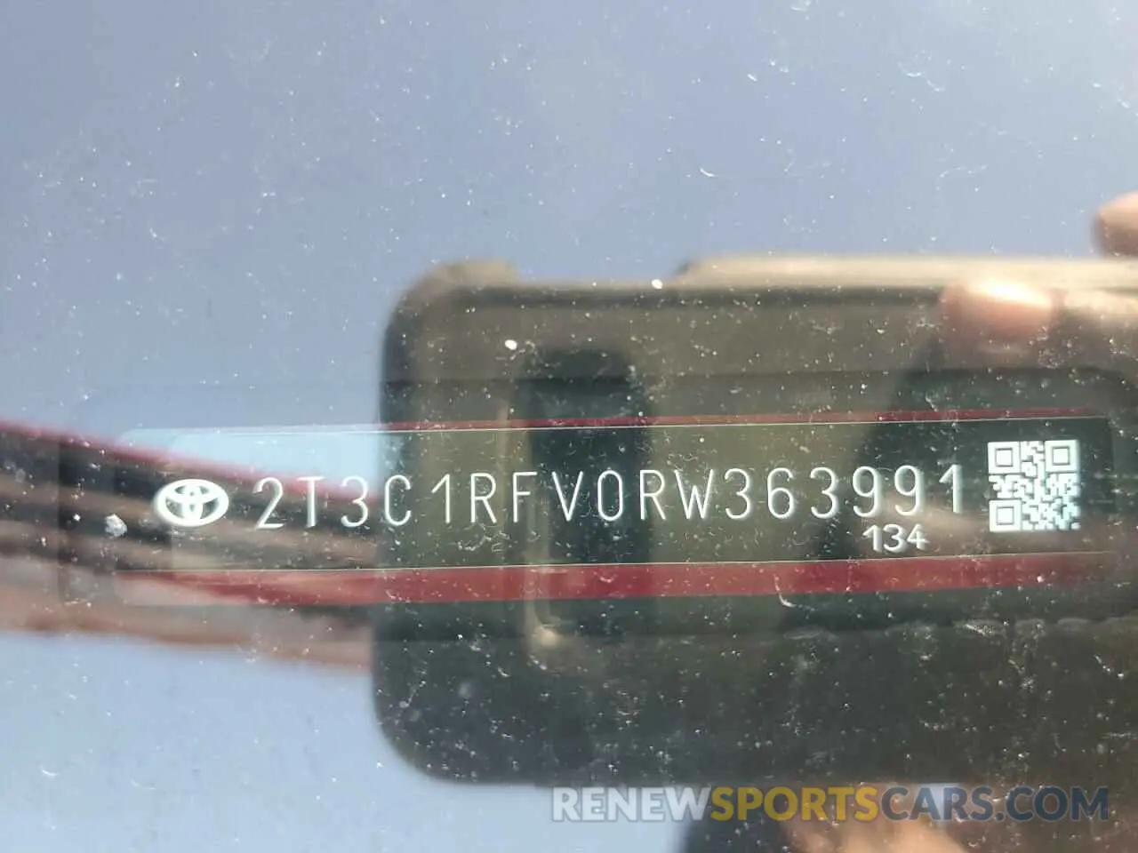 13 fotografías del automóvil dañado 2T3C1RFV0RW363991 TOYOTA RAV4 2024