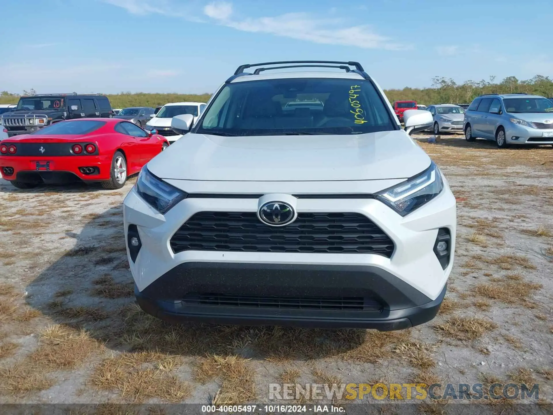 6 fotografías del automóvil dañado 2T3C1RFV1RW344687 TOYOTA RAV4 2024