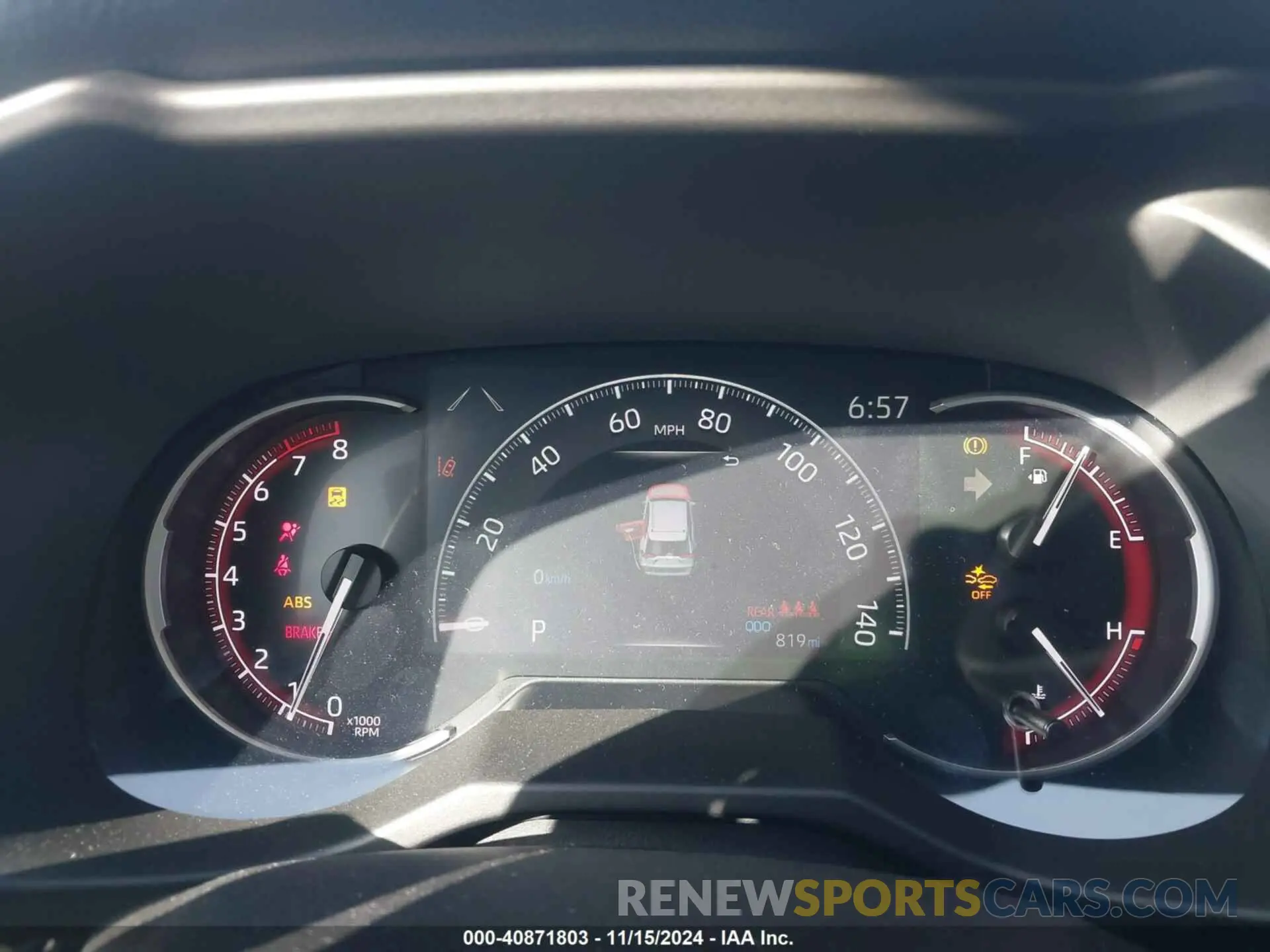 7 fotografías del automóvil dañado 2T3C1RFV1RW355852 TOYOTA RAV4 2024