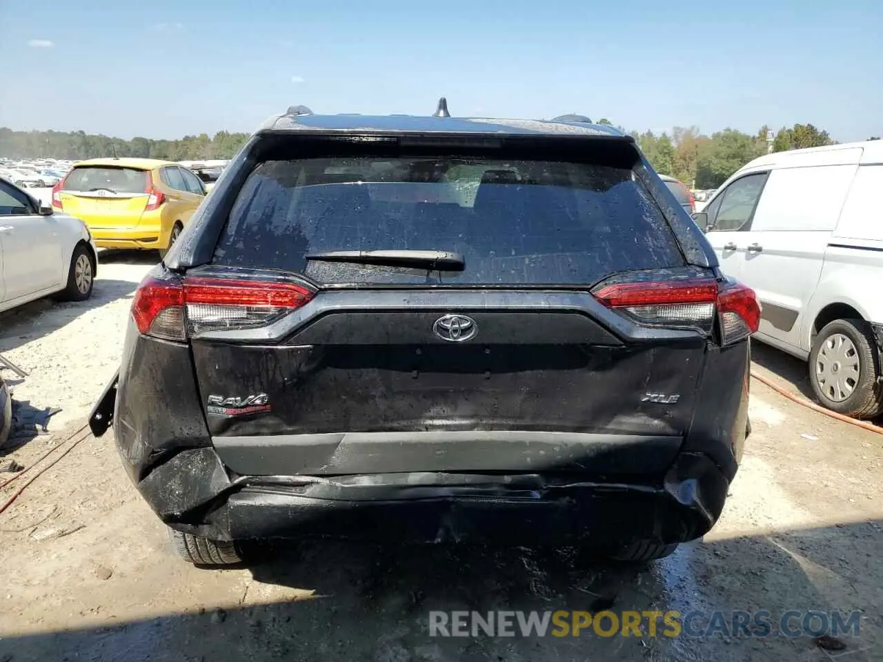 6 fotografías del automóvil dañado 2T3C1RFV2RC254028 TOYOTA RAV4 2024