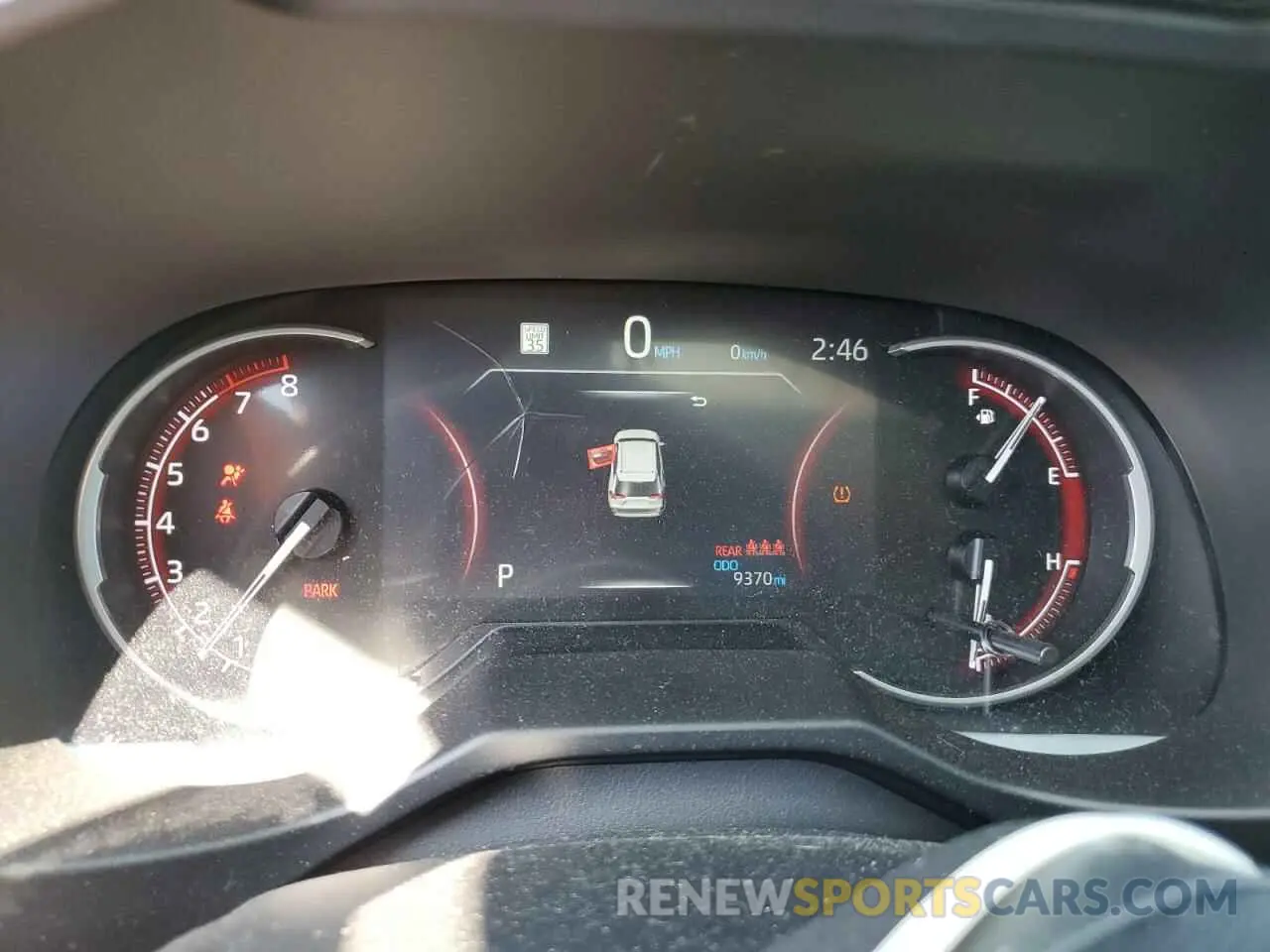 9 fotografías del automóvil dañado 2T3C1RFV2RC254028 TOYOTA RAV4 2024