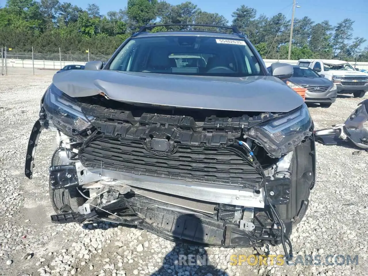 5 fotografías del automóvil dañado 2T3C1RFV2RC286896 TOYOTA RAV4 2024