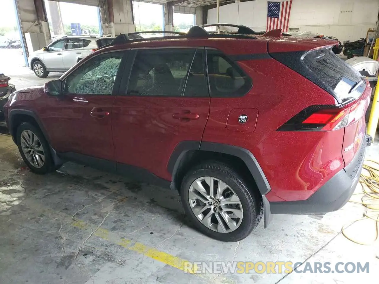2 fotografías del automóvil dañado 2T3C1RFV2RW319233 TOYOTA RAV4 2024