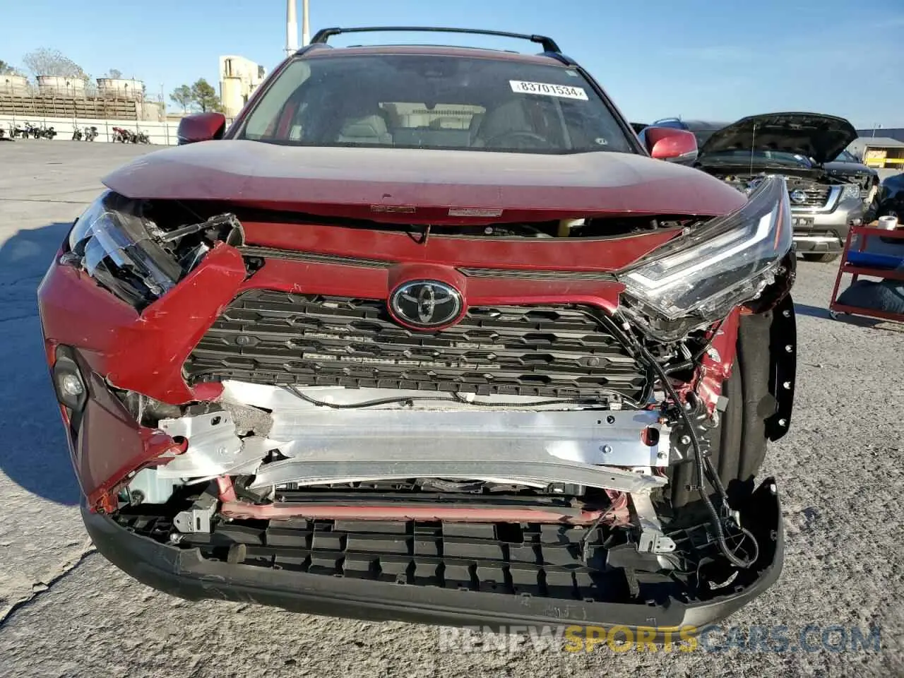 5 fotografías del automóvil dañado 2T3C1RFV3RW354556 TOYOTA RAV4 2024