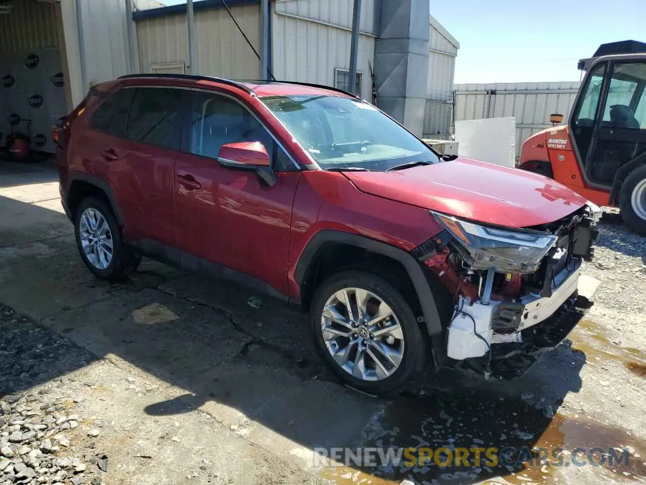 4 fotografías del automóvil dañado 2T3C1RFV4RW300523 TOYOTA RAV4 2024
