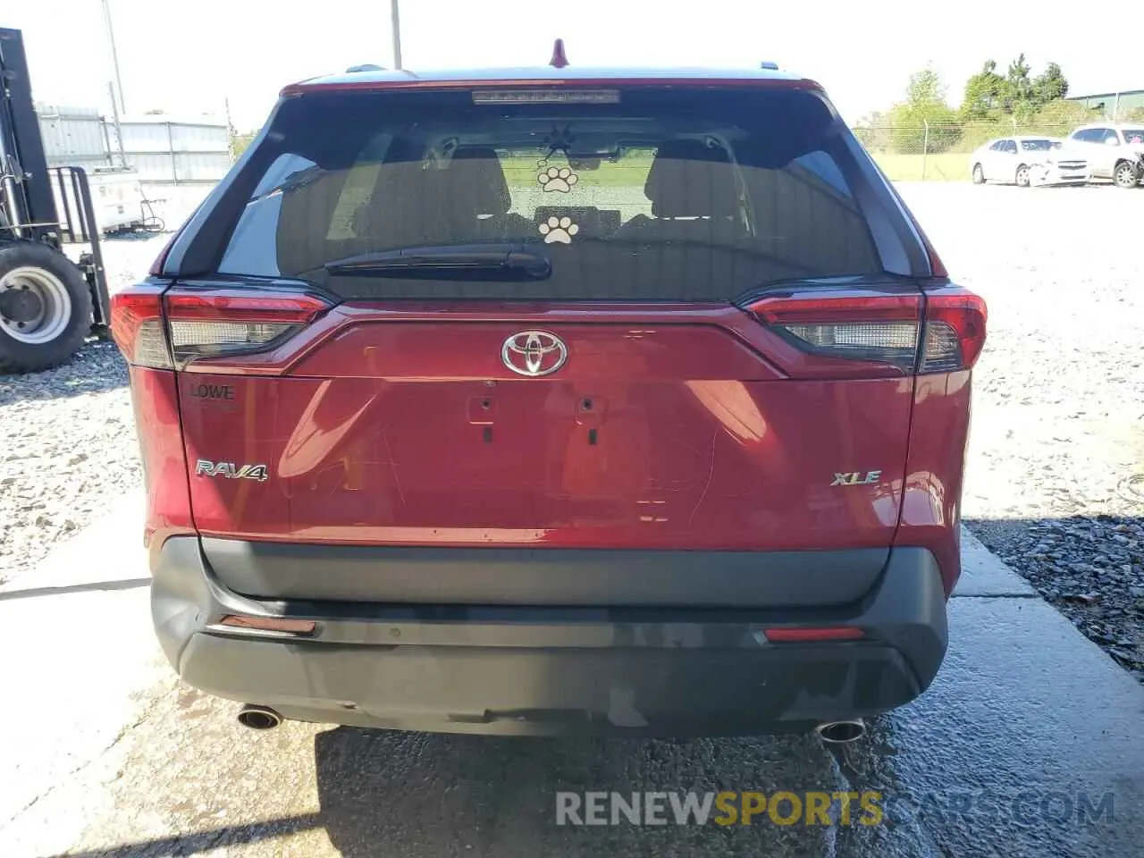 6 fotografías del automóvil dañado 2T3C1RFV4RW300523 TOYOTA RAV4 2024