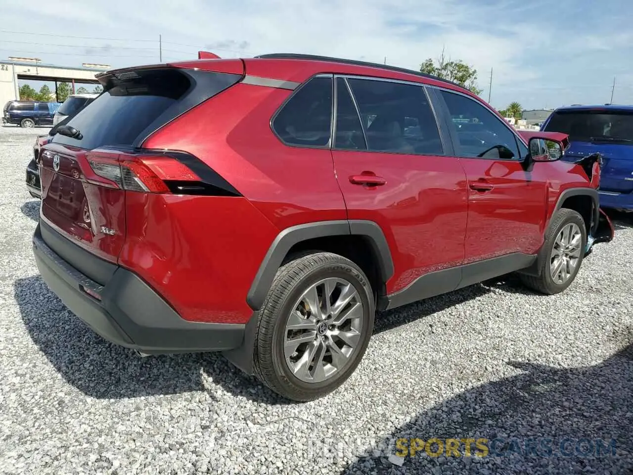 3 fotografías del automóvil dañado 2T3C1RFV4RW303194 TOYOTA RAV4 2024