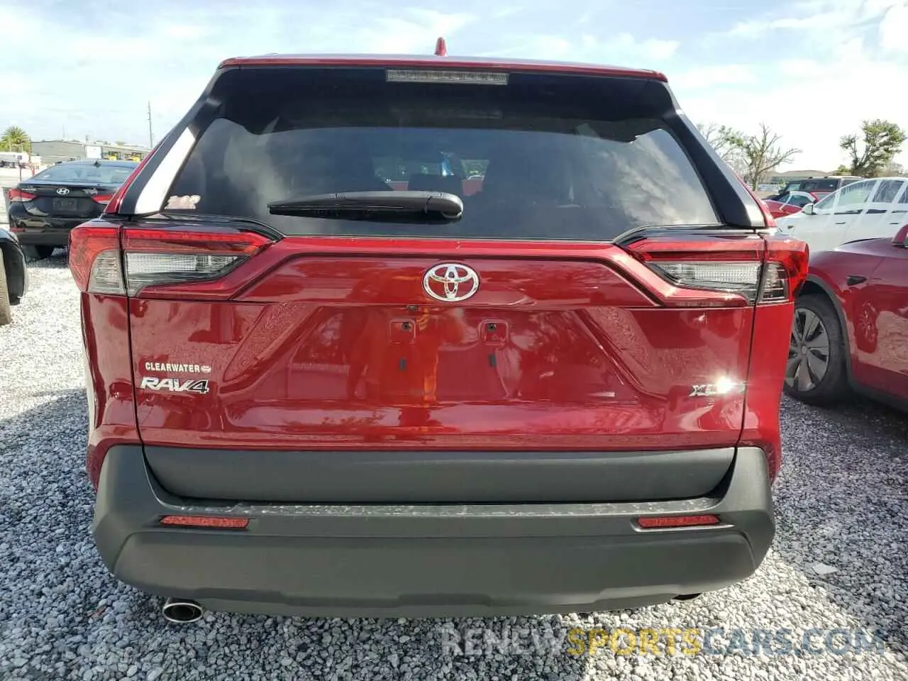 6 fotografías del automóvil dañado 2T3C1RFV4RW303194 TOYOTA RAV4 2024