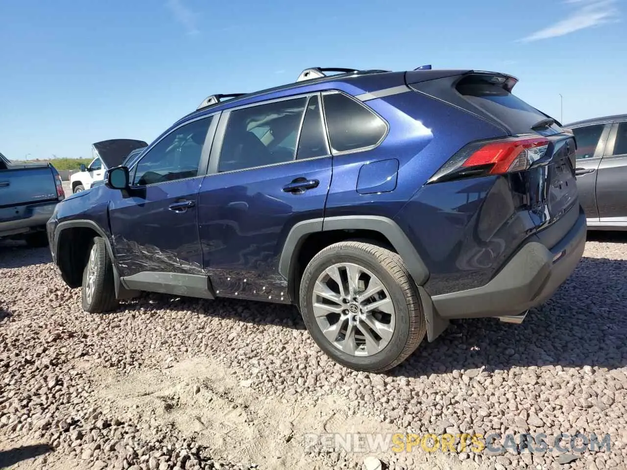 2 fotografías del automóvil dañado 2T3C1RFV7RW305554 TOYOTA RAV4 2024