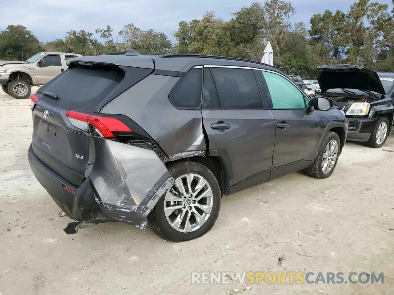 3 fotografías del automóvil dañado 2T3C1RFV7RW306297 TOYOTA RAV4 2024