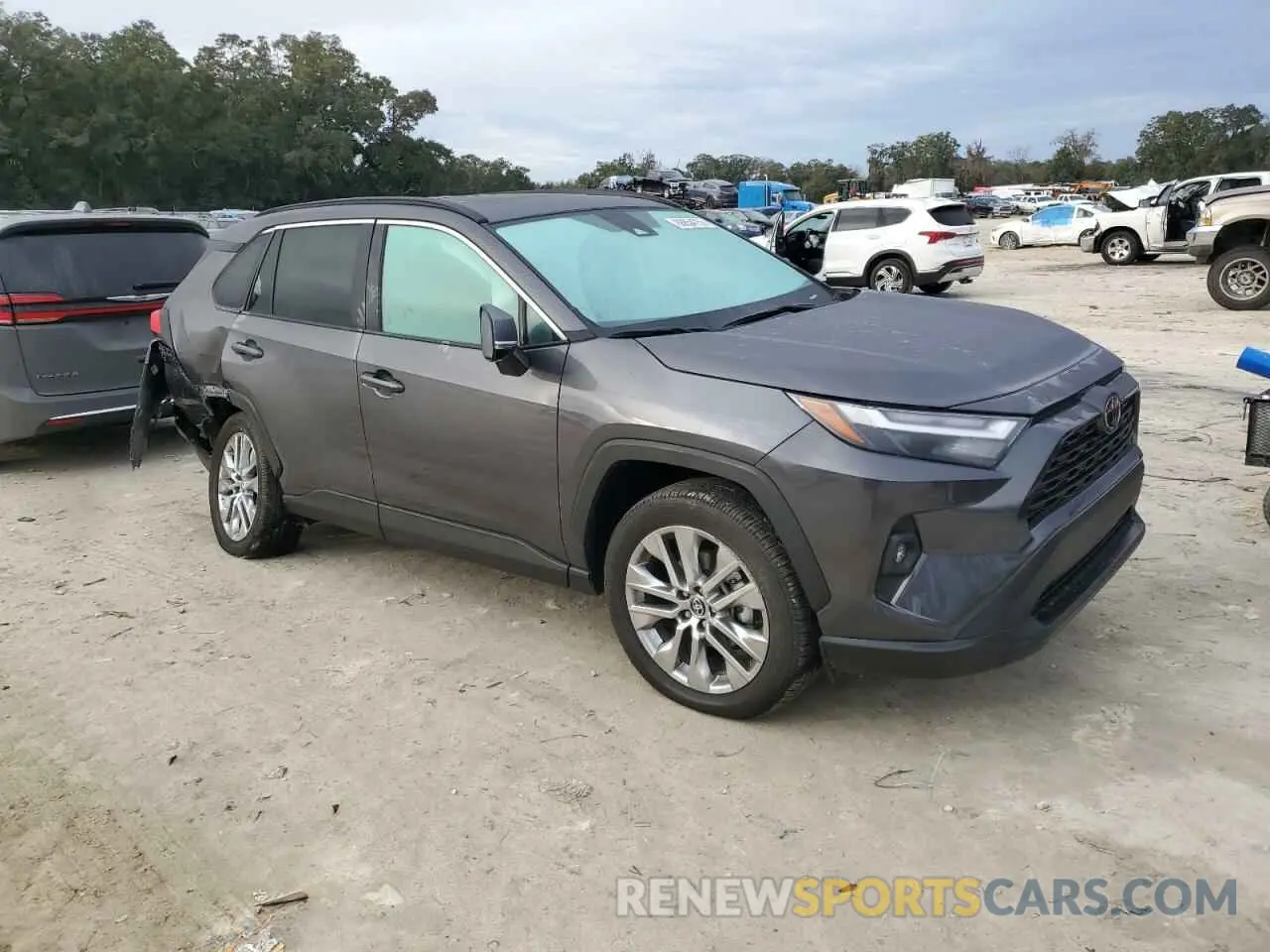 4 fotografías del automóvil dañado 2T3C1RFV7RW306297 TOYOTA RAV4 2024