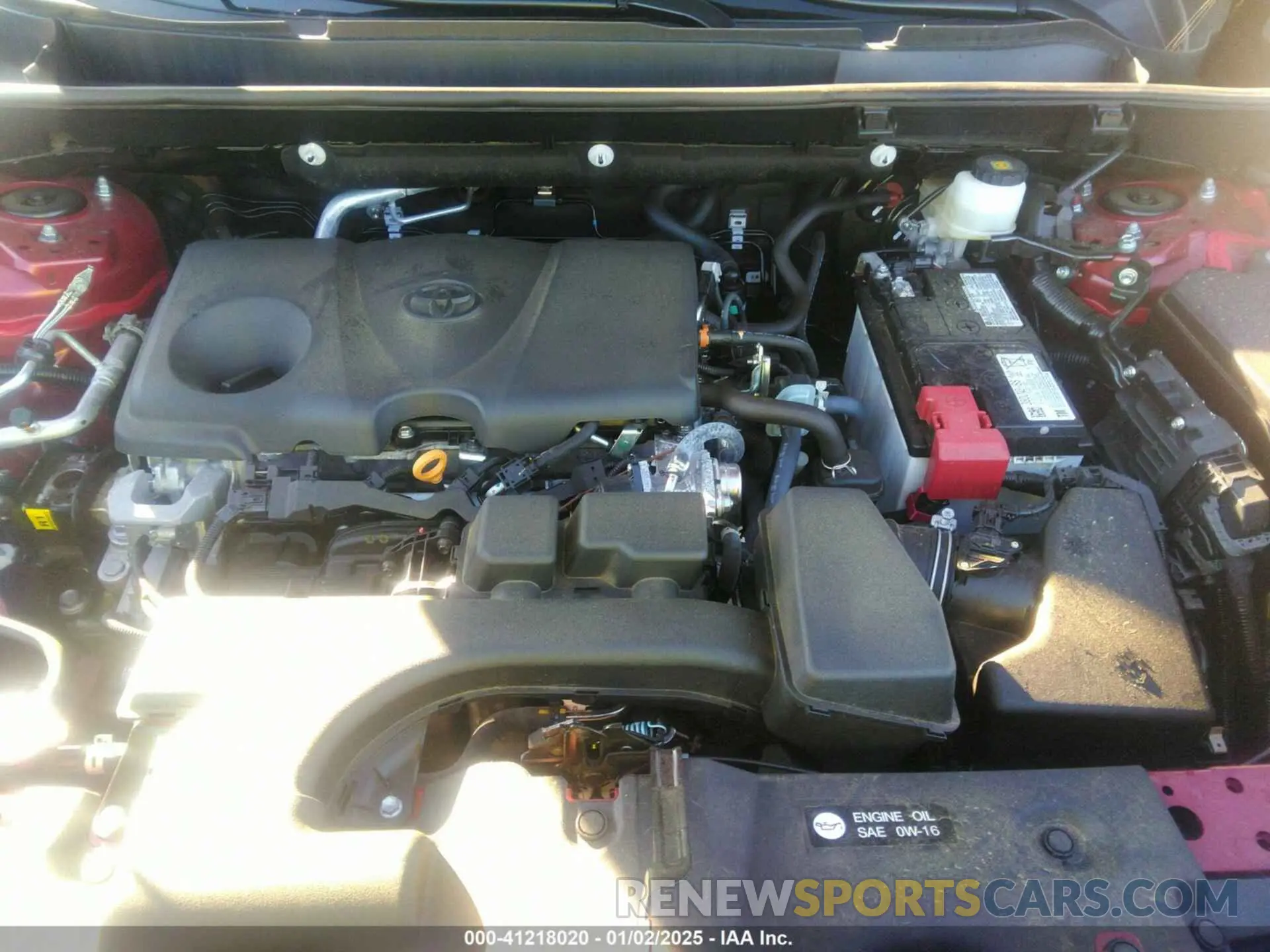10 fotografías del automóvil dañado 2T3C1RFV8RW314490 TOYOTA RAV4 2024