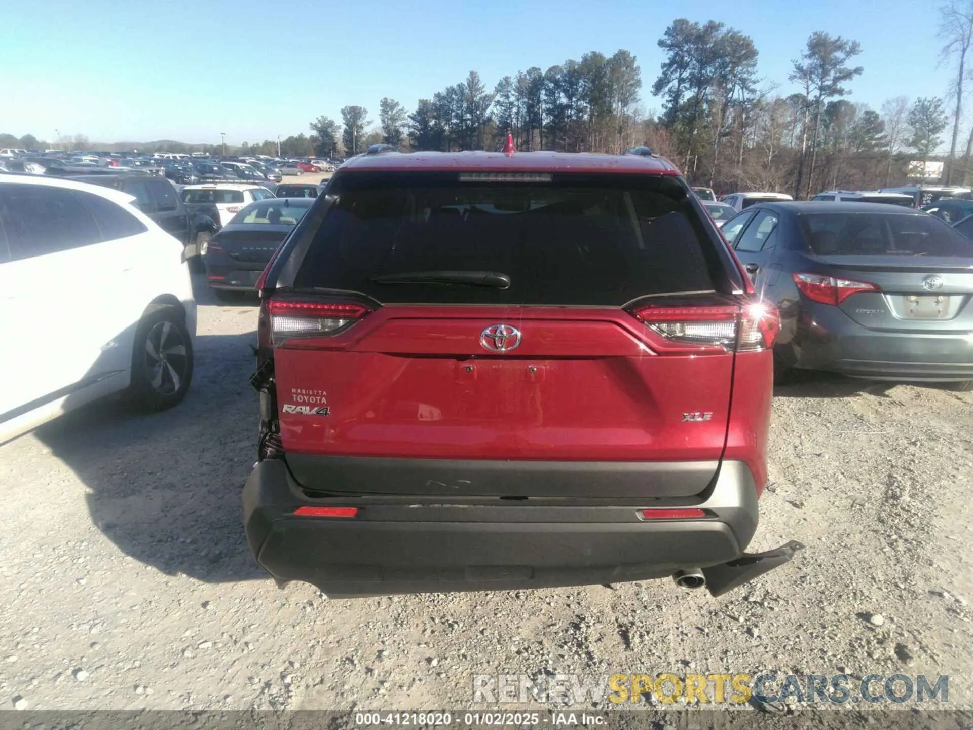16 fotografías del automóvil dañado 2T3C1RFV8RW314490 TOYOTA RAV4 2024