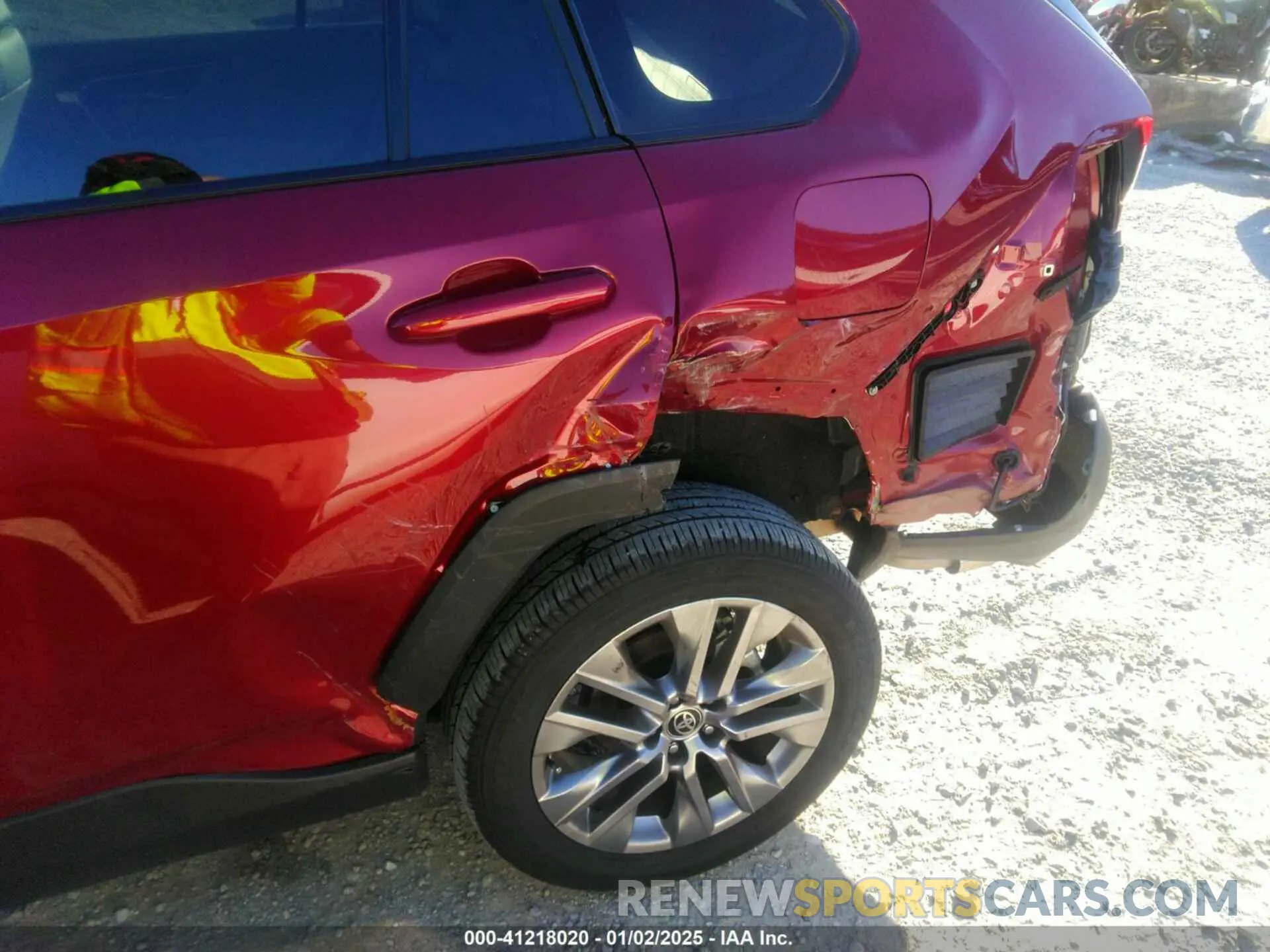 6 fotografías del automóvil dañado 2T3C1RFV8RW314490 TOYOTA RAV4 2024