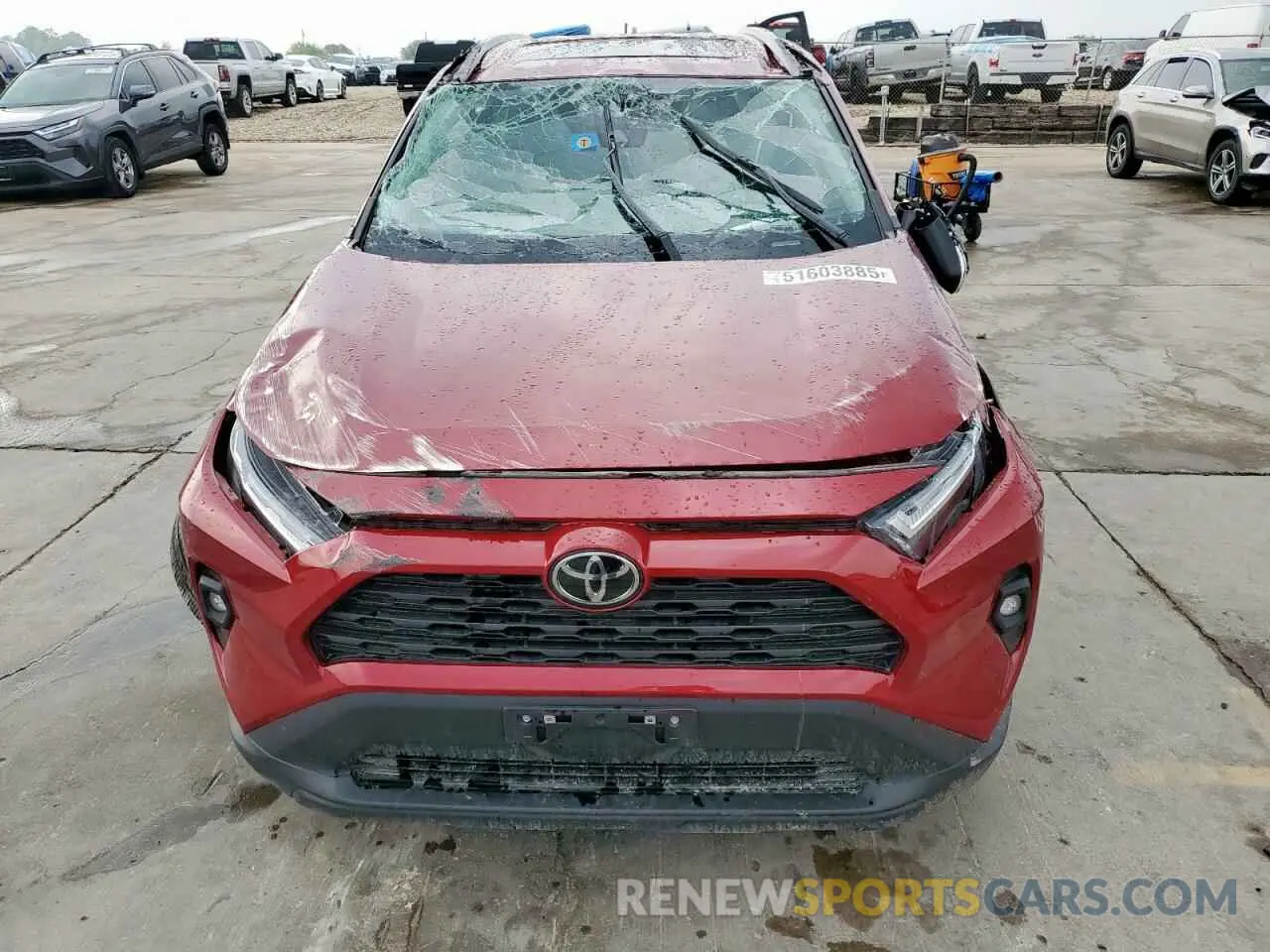 5 fotografías del automóvil dañado 2T3C1RFVXRW306908 TOYOTA RAV4 2024