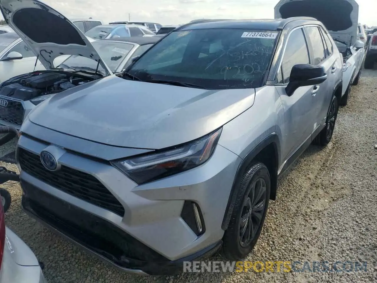 5 fotografías del automóvil dañado 2T3E6RFV0RW063071 TOYOTA RAV4 2024