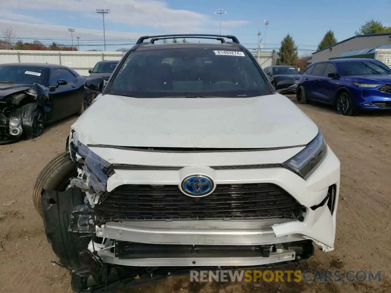 5 fotografías del automóvil dañado 2T3E6RFV4RW066930 TOYOTA RAV4 2024