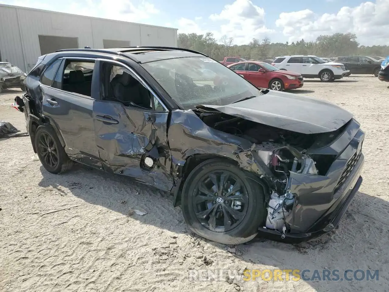 4 fotografías del automóvil dañado 2T3E6RFV5RW068430 TOYOTA RAV4 2024