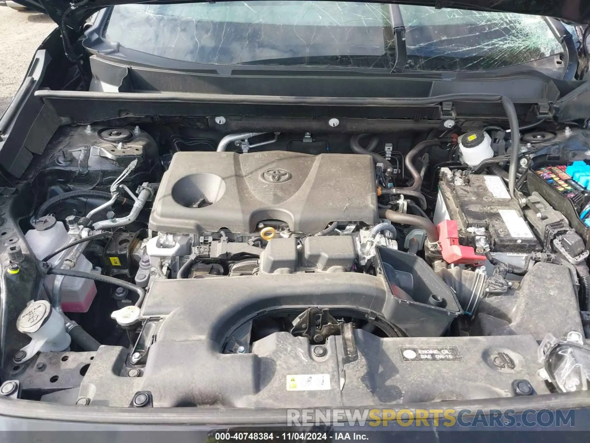 10 fotografías del automóvil dañado 2T3F1RFV0RC435979 TOYOTA RAV4 2024