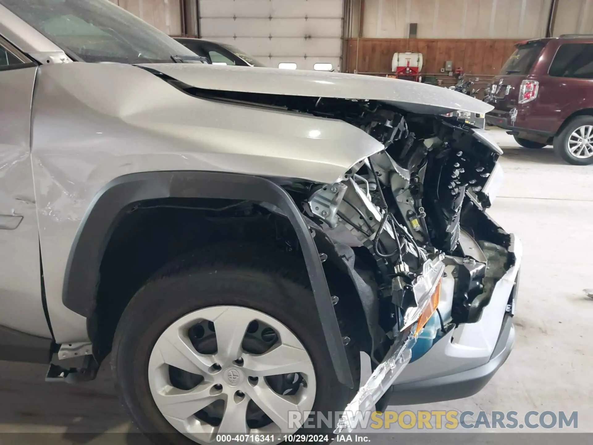 17 fotografías del automóvil dañado 2T3F1RFV0RC466391 TOYOTA RAV4 2024