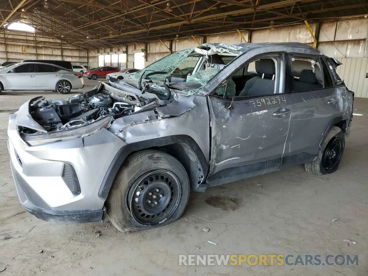 1 fotografías del automóvil dañado 2T3F1RFV0RW426343 TOYOTA RAV4 2024