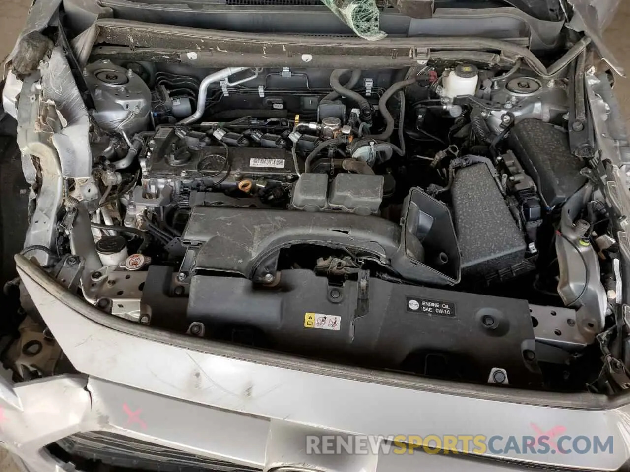 11 fotografías del automóvil dañado 2T3F1RFV0RW426343 TOYOTA RAV4 2024